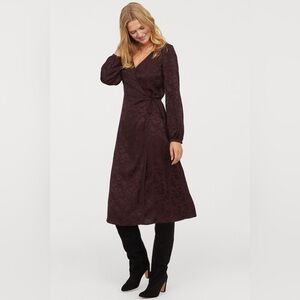 H&M Wrap Midi Dress